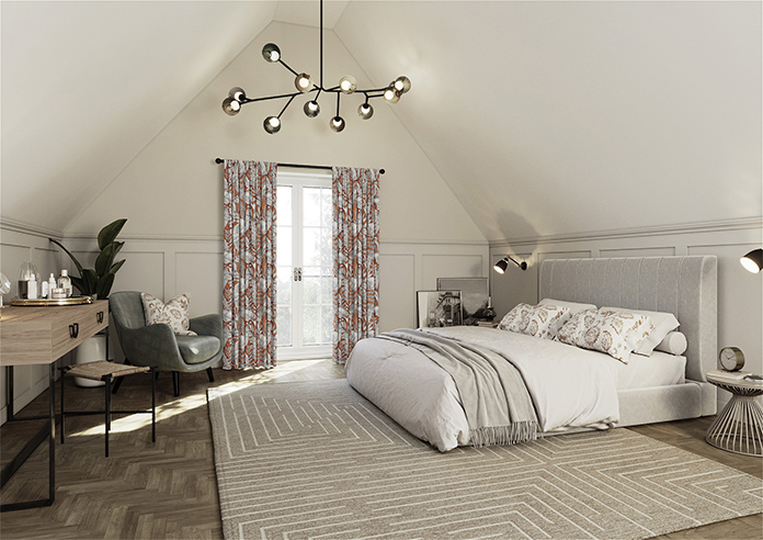 Caicos, Mandarin - Made to Measure Curtains - Image 7